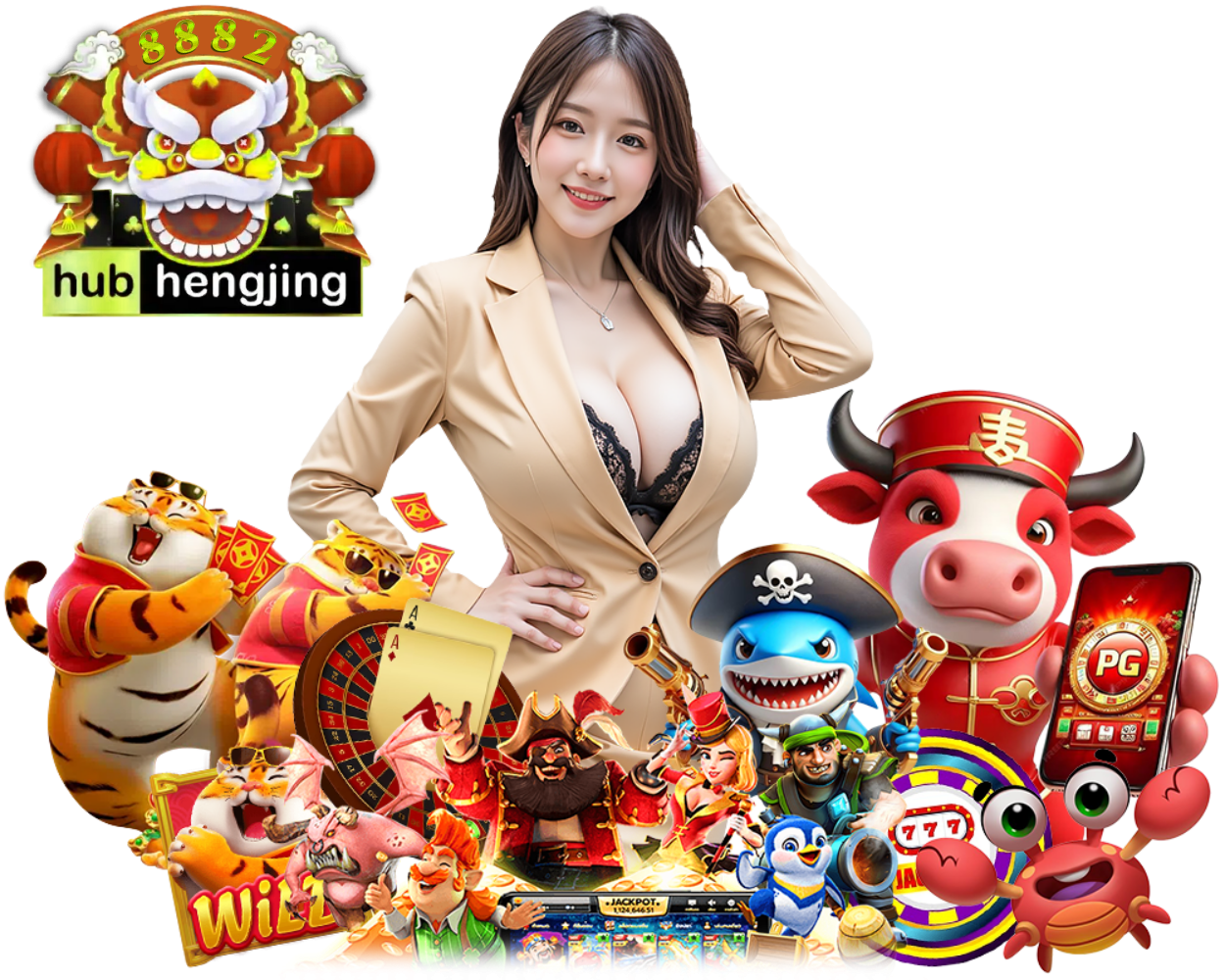 HUBHENGJING8882 ฝากถอนไม่ต้องแนบสลิป
